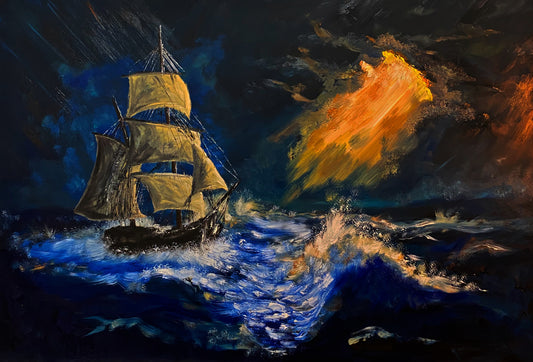 L’Éveil des Contraires | 70 x 60 cm