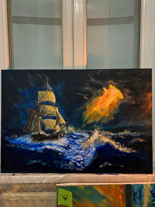 L’Éveil des Contraires | 70 x 60 cm