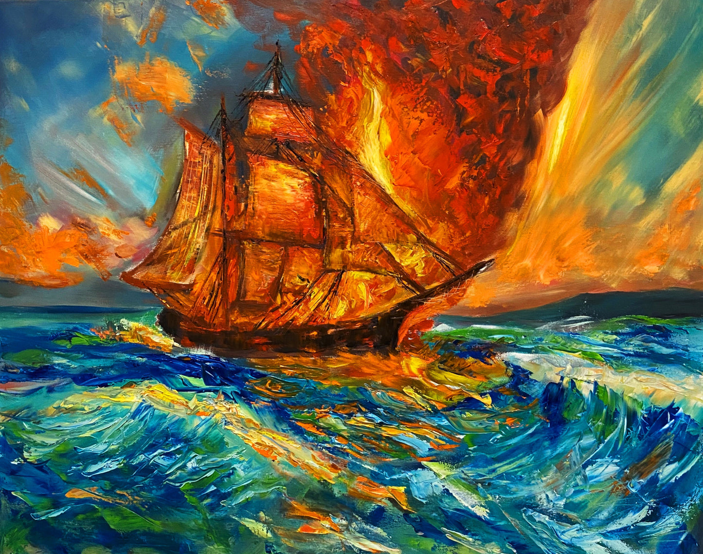 Dernière Traversée | 80 x 60 cm